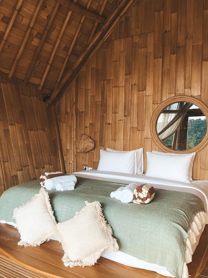 Kalma Bamboo Eco Lodge Kuta  Kültér fotó