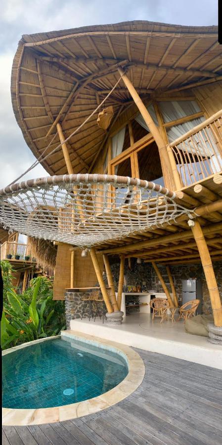 Kalma Bamboo Eco Lodge Kuta  Kültér fotó